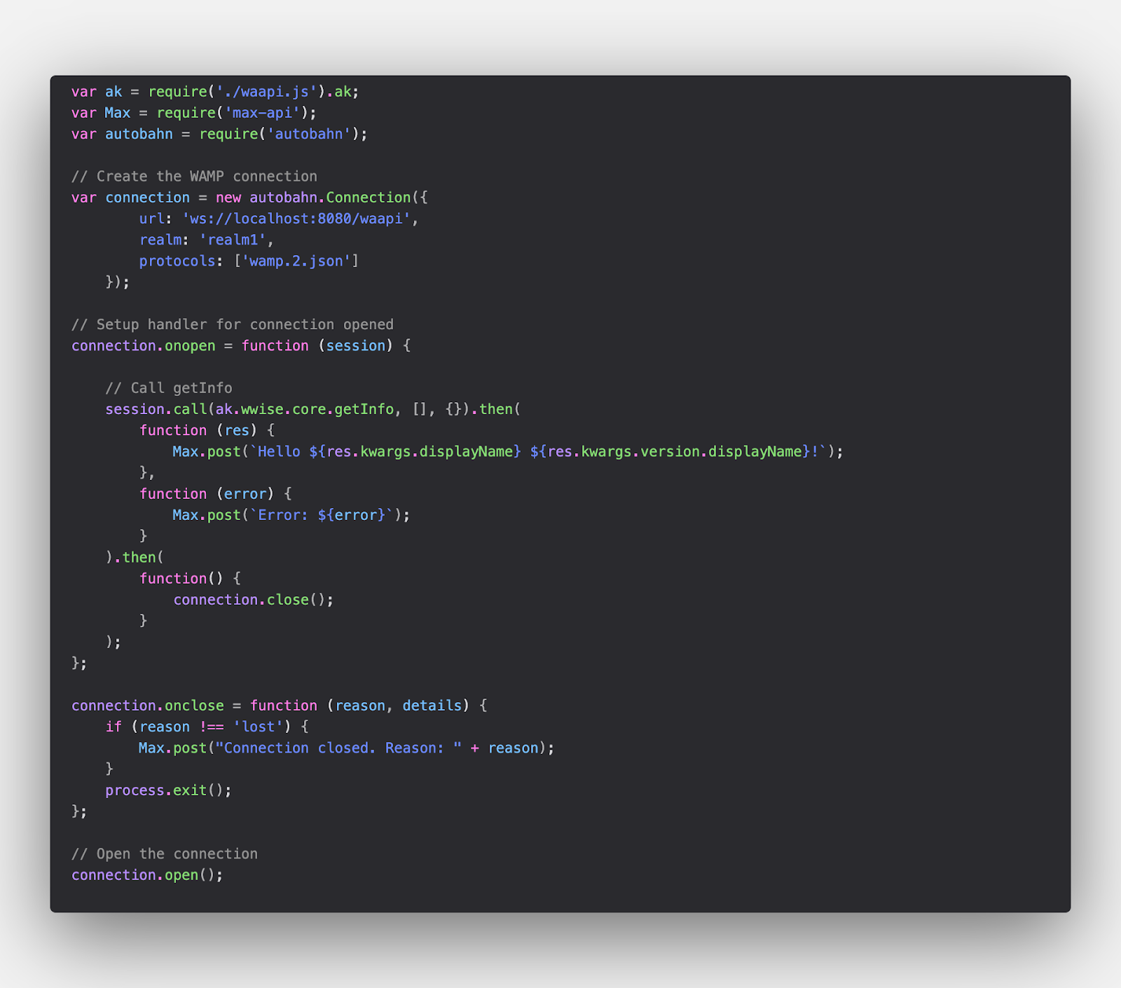 Max 8におけるWwise Authoring API（WAAPI）活用の導入